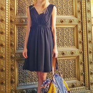 HD in Paris Lavana black dress Anthropologie